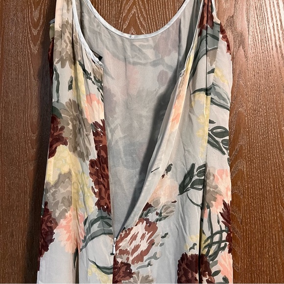 BOGO J. Crew sheer silk floral maxi dress - Picture 3 of 6